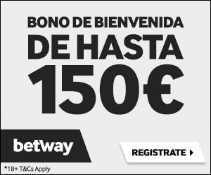 Betway ES sports banner €150